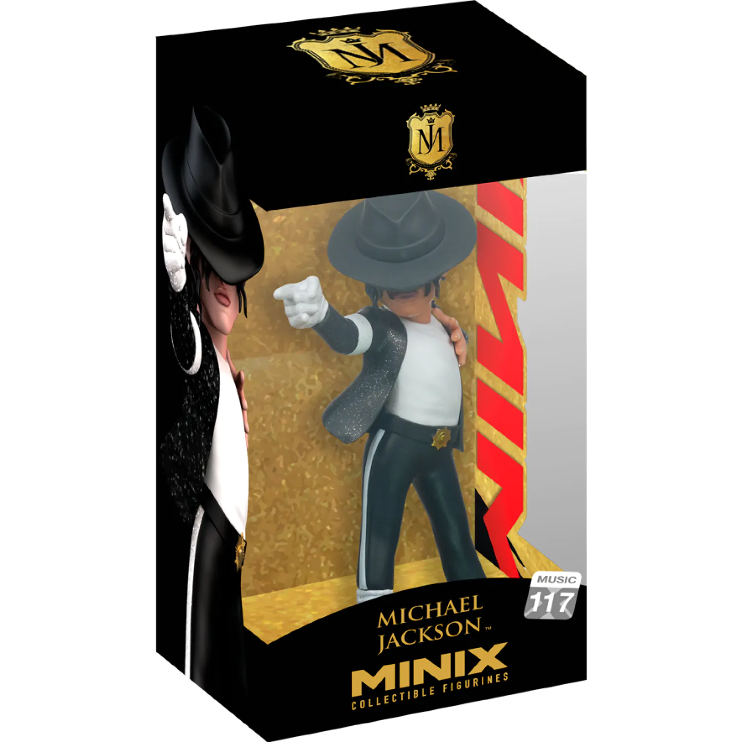 Michael Jackson Minix Figur Billie Jean 12 cm Produktfoto