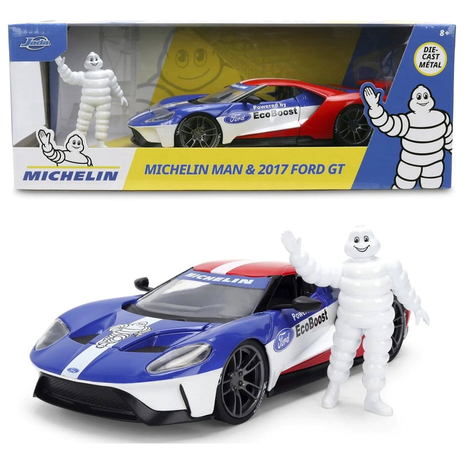 Michelin Man Diecast Modell 1/24 2017 Ford GT Produktfoto