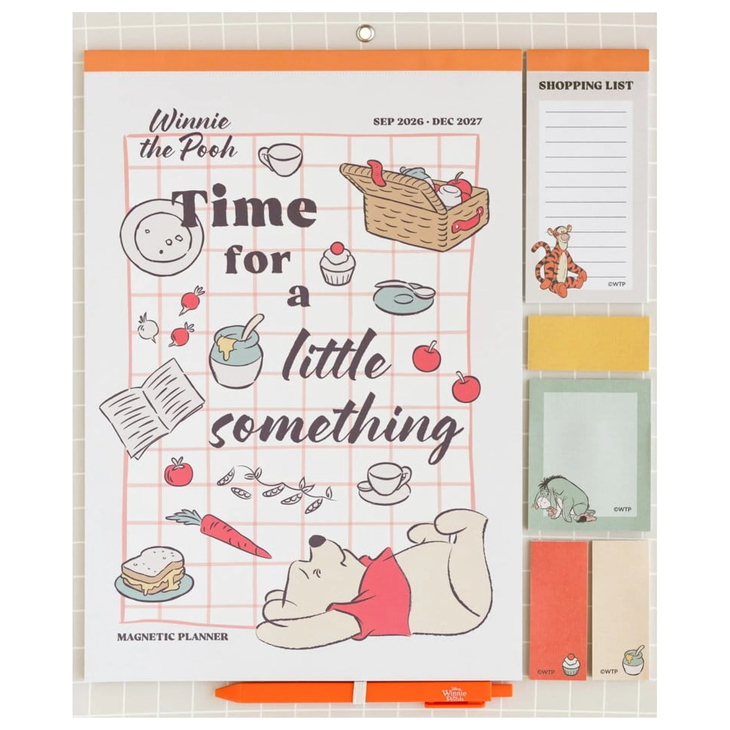 Winnie the Pooh Magnetischer Planer 2026/27 30 x 35 cm Produktfoto