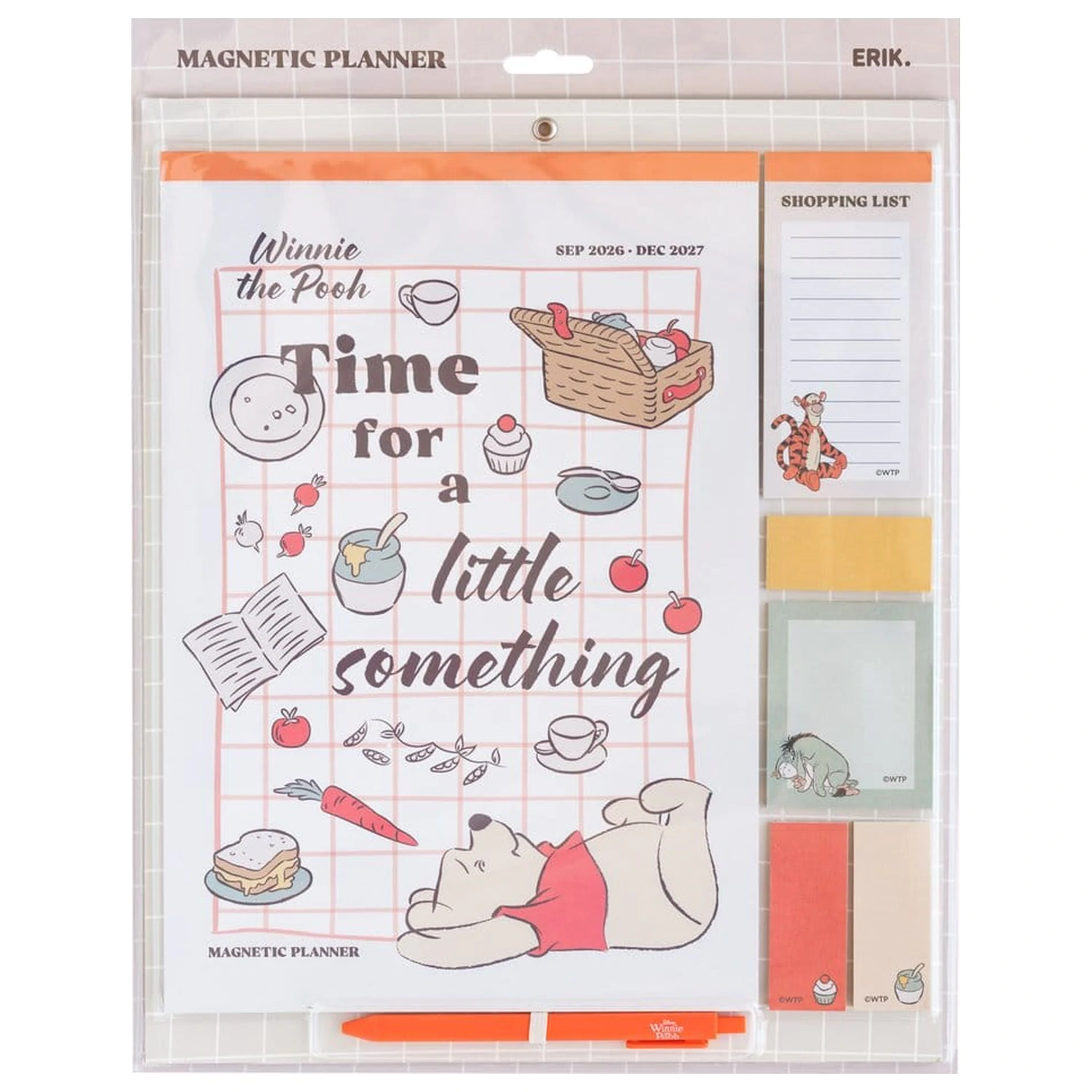 Winnie the Pooh Magnetischer Planer 2026/27 30 x 35 cm Produktfoto