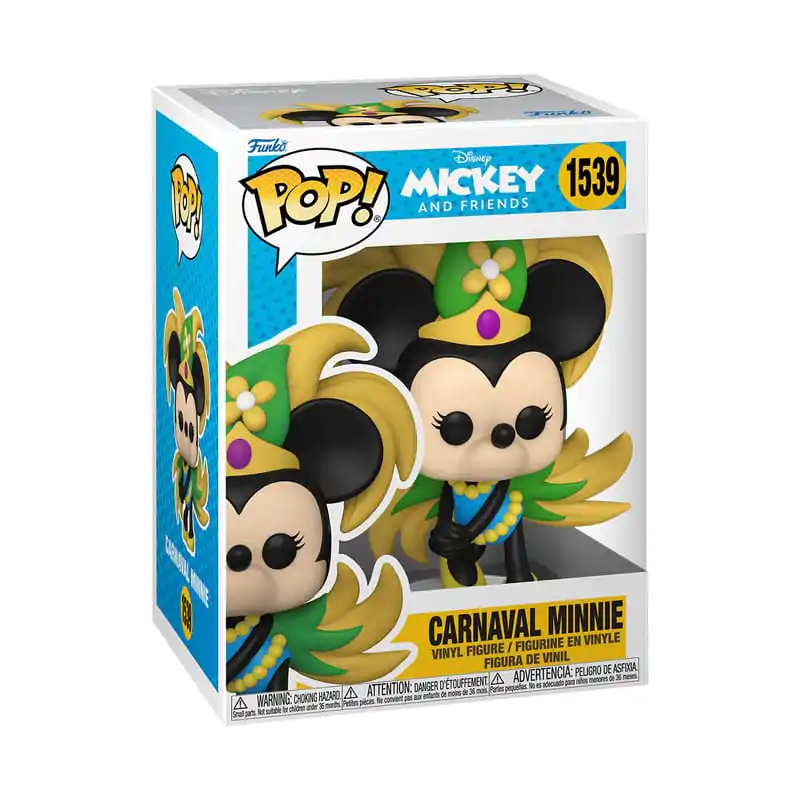 Mickey ATW Funko POP! Disney Vinyl Figur Carnaval Minnie 9 cm termékfotó