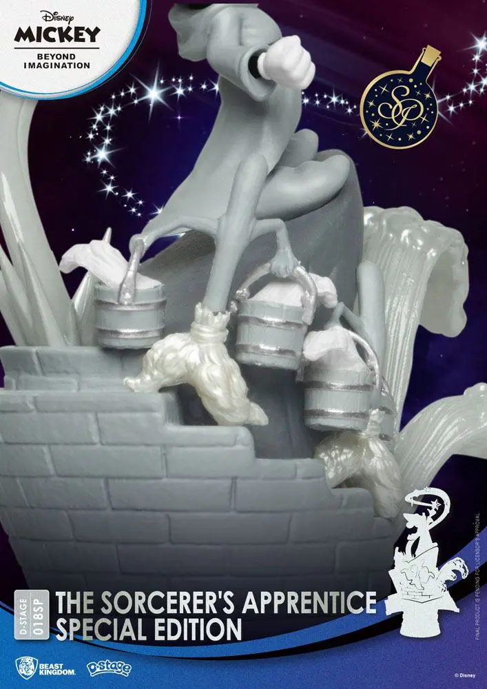 Mickey Beyond Imagination D-Stage PVC Diorama The Sorcerer's Apprentice Special Edition 15 cm Produktfoto