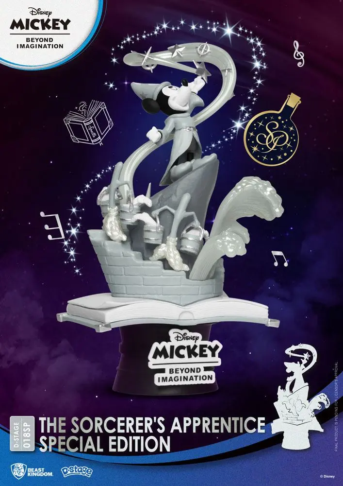 Mickey Beyond Imagination D-Stage PVC Diorama The Sorcerer's Apprentice Special Edition 15 cm Produktfoto
