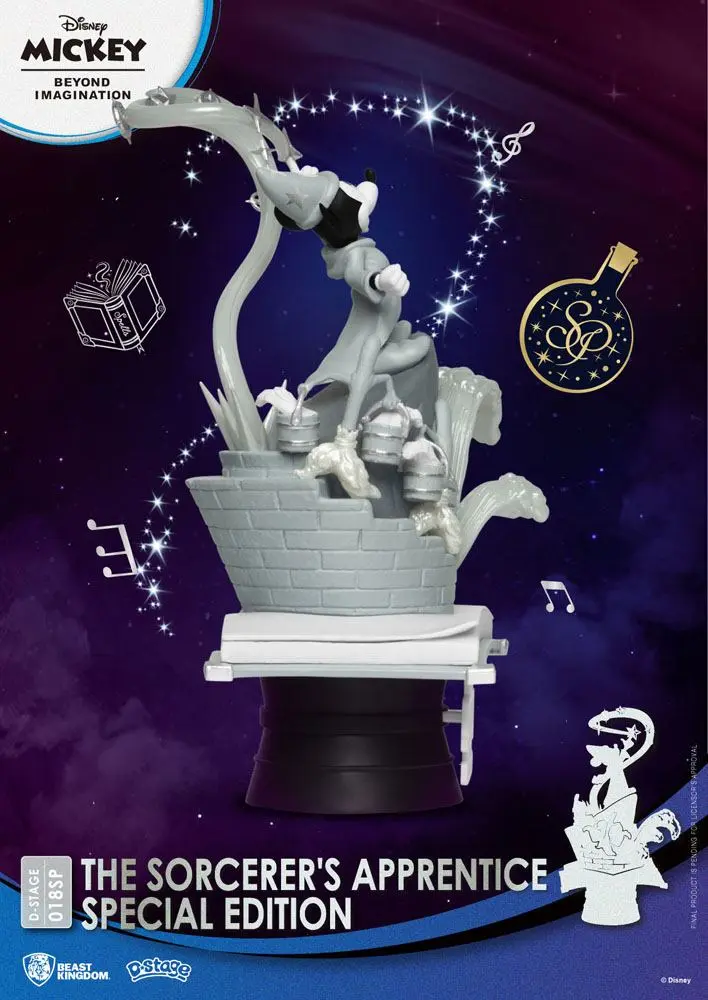 Mickey Beyond Imagination D-Stage PVC Diorama The Sorcerer's Apprentice Special Edition 15 cm Produktfoto