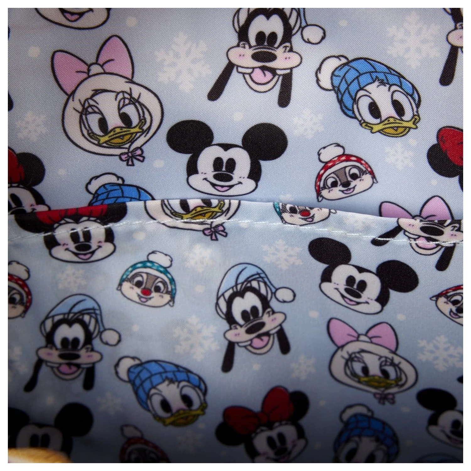 Mickey & Friends by Loungefly Mini Rucksack mit Stirnbandhalter Ice Skating Produktfoto