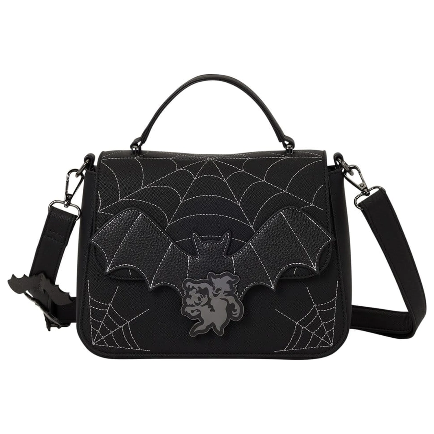 Mickey & Minnie by Loungefly Umhängetasche Spiderweb and Bats Produktfoto