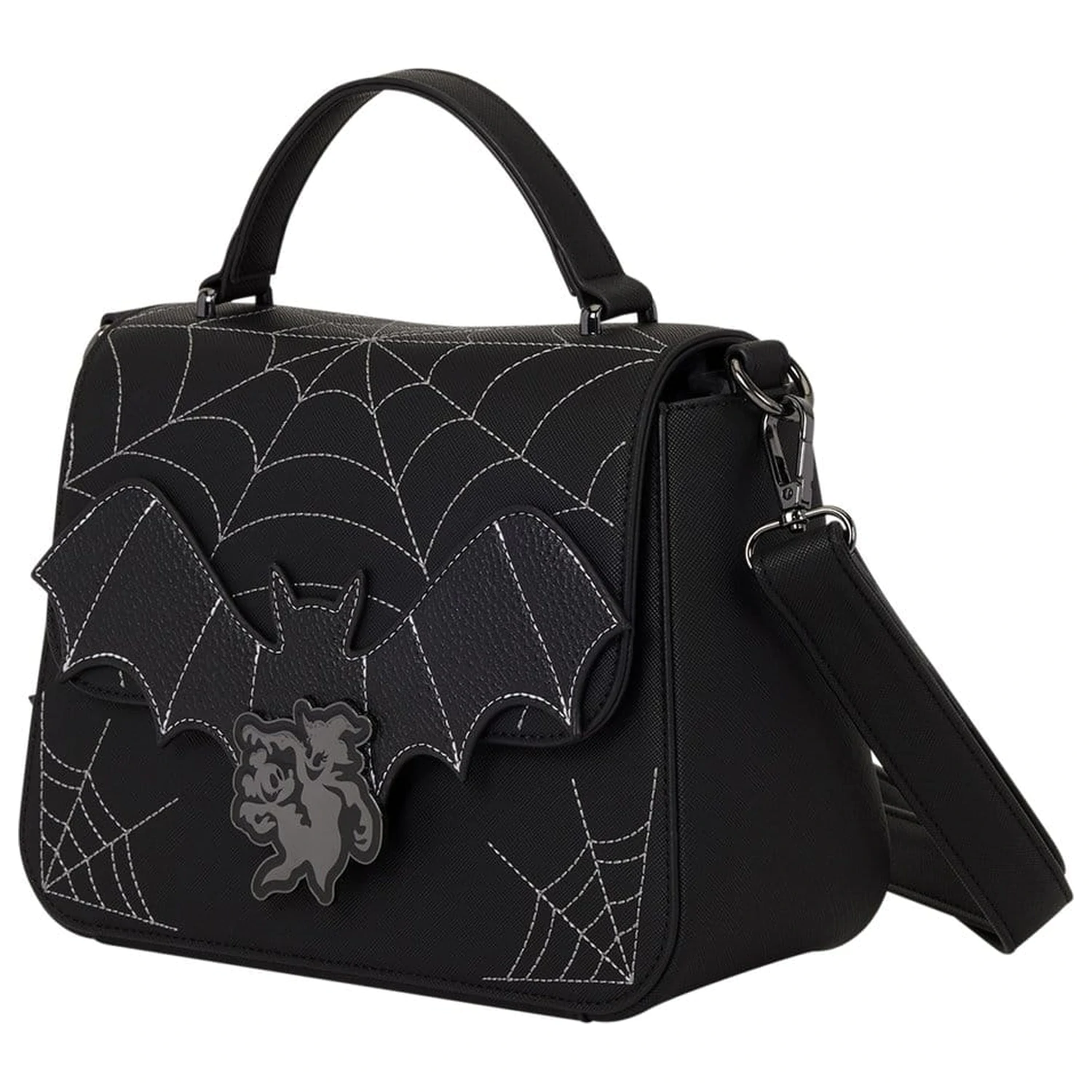Mickey & Minnie by Loungefly Umhängetasche Spiderweb and Bats Produktfoto