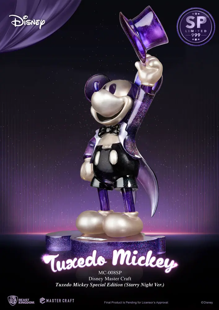 Micky Maus Master Craft Statue 1/4 Tuxedo Mickey Special Edition Starry Night Ver. 47 cm termékfotó