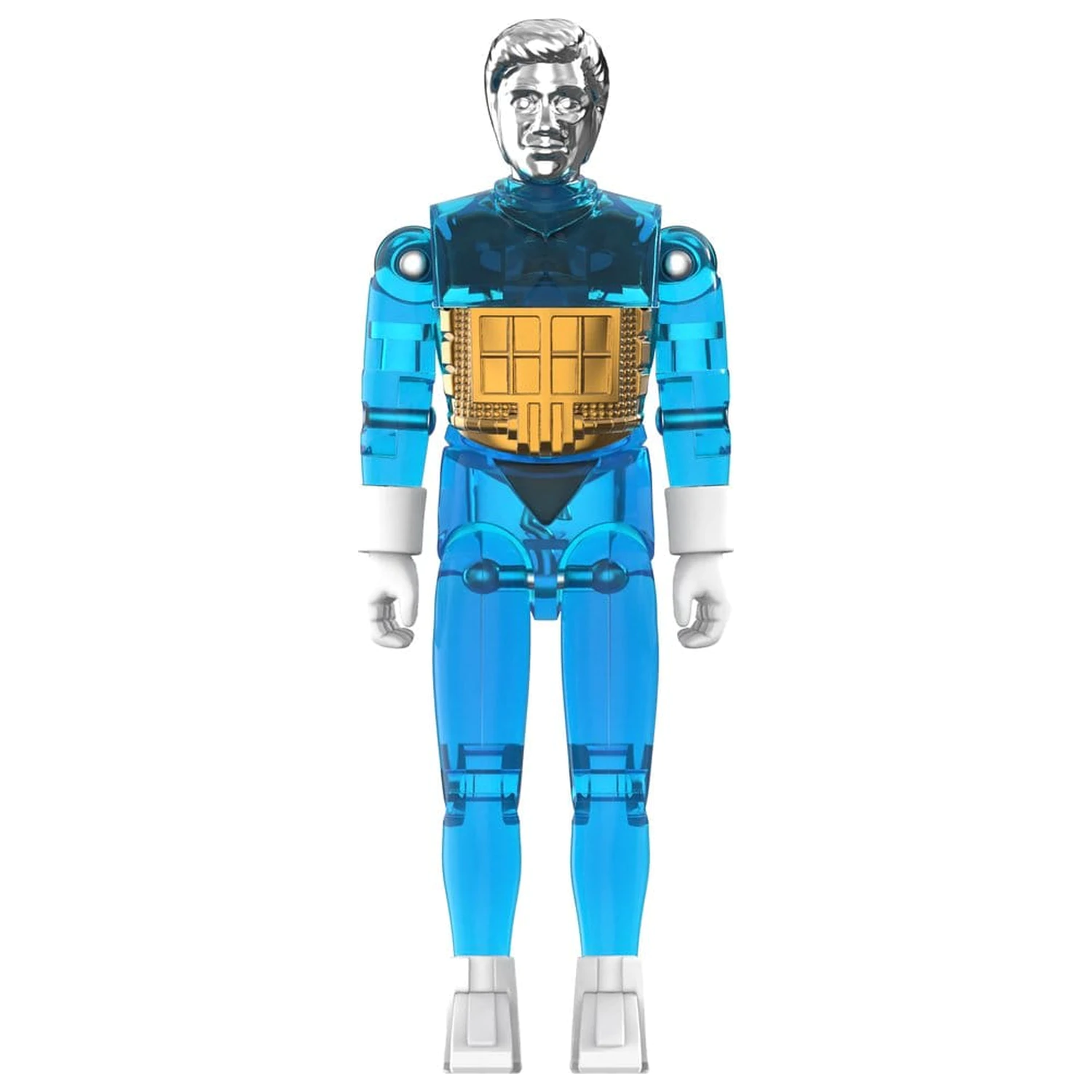 Micronauts ReAction+ Actionfigur Welle 03 Time Traveler (Translucent Blue) 10 cm Produktfoto