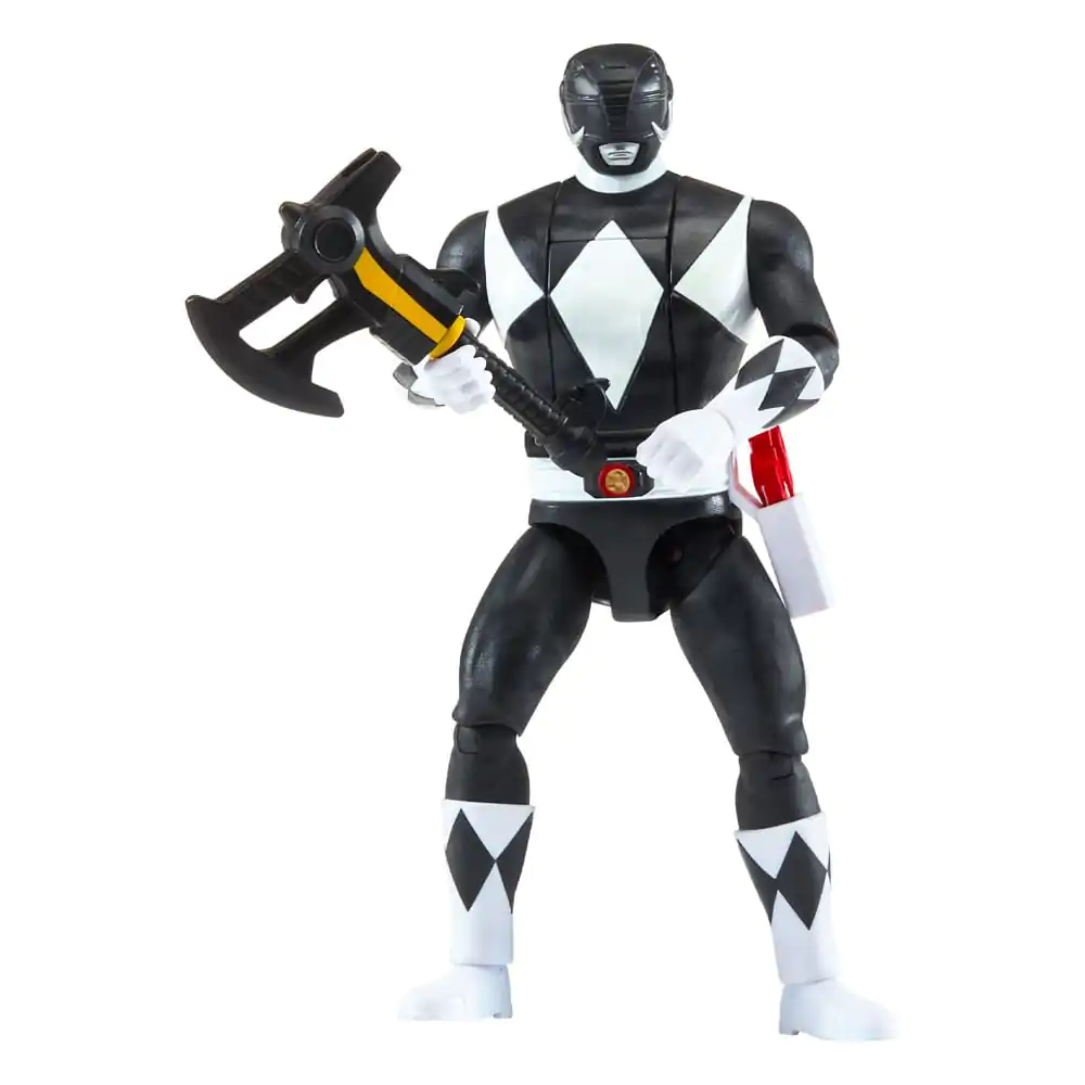 Mighty Morphin Power Rangers Action Figur Auto-Morphin Black Ranger 12 cm Produktfoto