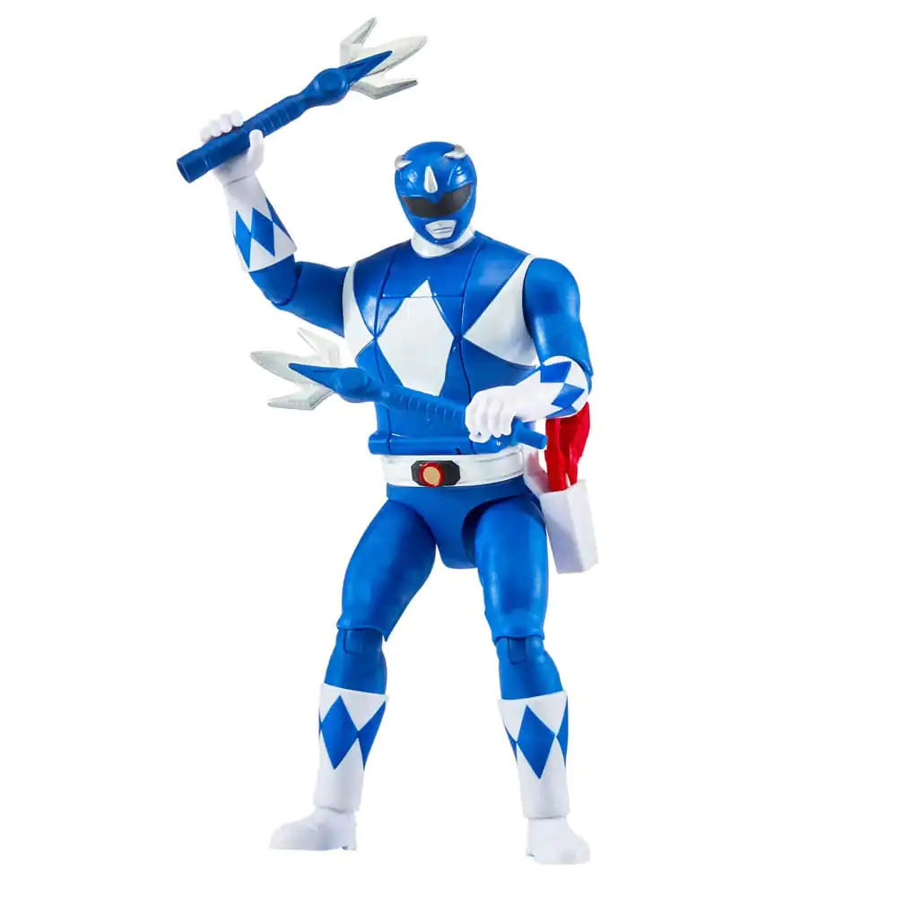Mighty Morphin Power Rangers Actionfigur Auto-Morphin Blue Ranger 12 cm Produktfoto