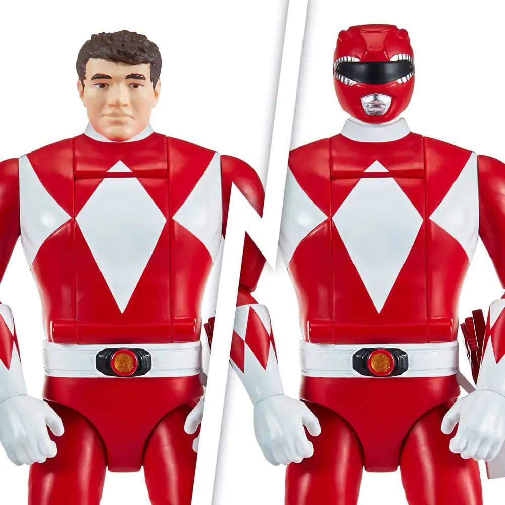 Mighty Morphin Power Rangers Actionfigur Auto-Morphin Red Ranger 12 cm Produktfoto