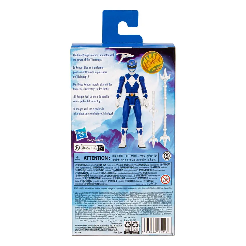 Mighty Morphin Power Rangers Actionfigur Blue Ranger 15 cm Produktfoto
