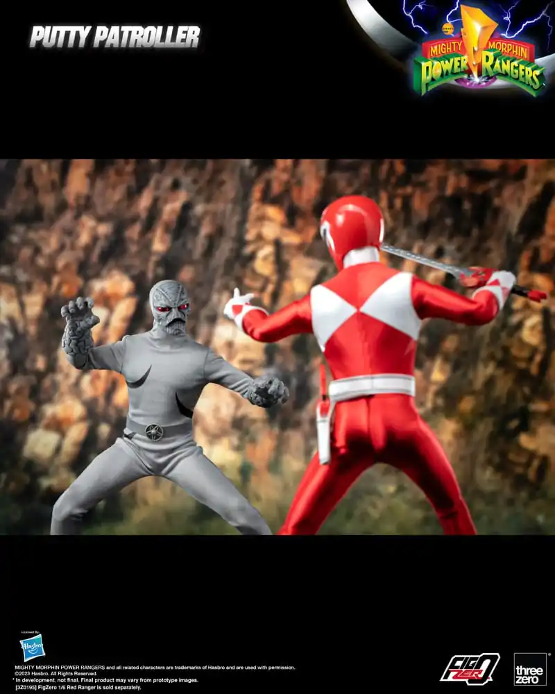 Mighty Morphin Power Rangers FigZero Actionfigur 1/6 Putty Patroller 30 cm Produktfoto