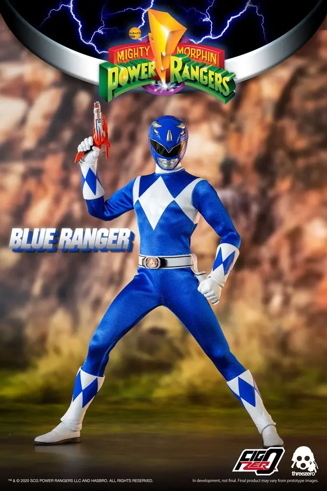 Mighty Morphin Power Rangers FigZero Actionfigur 1/6 Blue Ranger 30 cm Produktfoto