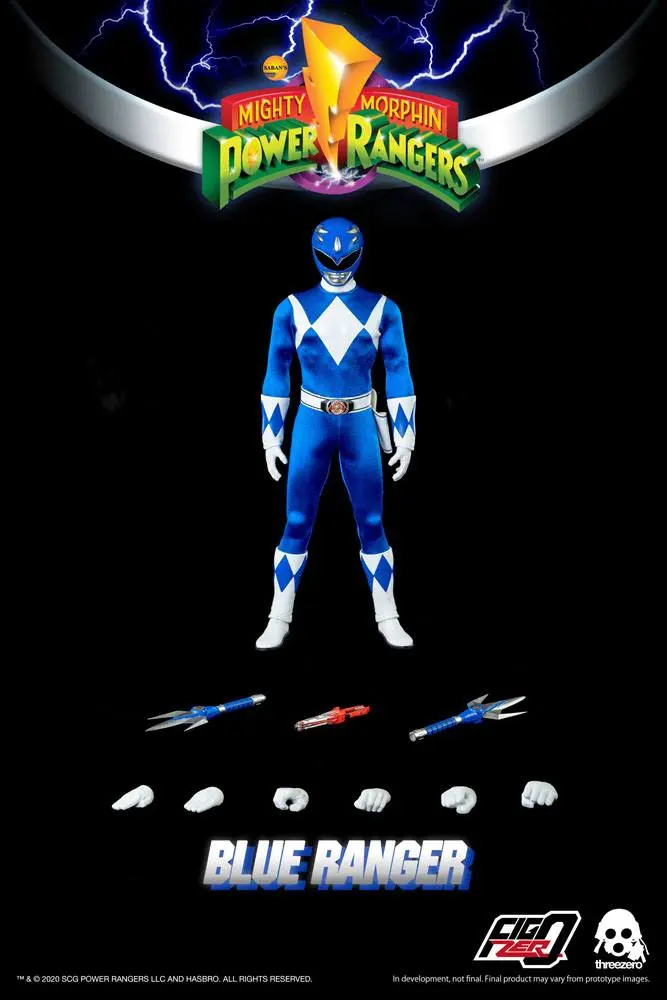 Mighty Morphin Power Rangers FigZero Actionfigur 1/6 Blue Ranger 30 cm Produktfoto