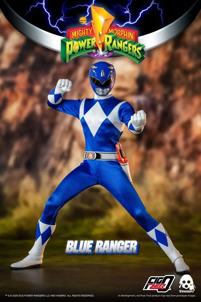 Mighty Morphin Power Rangers FigZero Actionfigur 1/6 Blue Ranger 30 cm Produktfoto