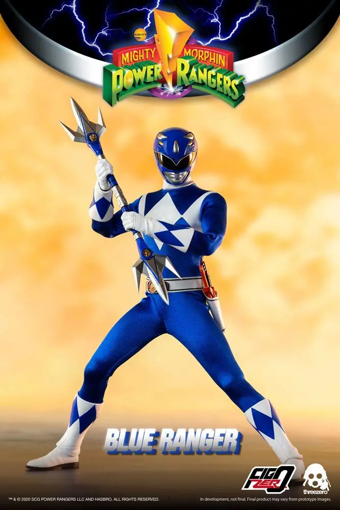 Mighty Morphin Power Rangers FigZero Actionfigur 1/6 Blue Ranger 30 cm Produktfoto
