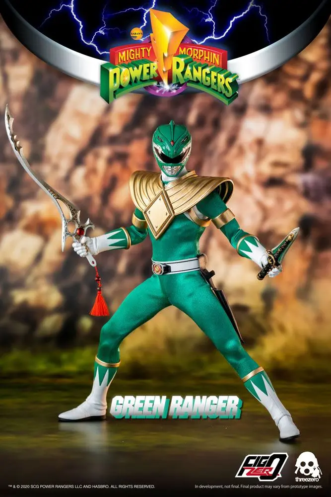 Mighty Morphin Power Rangers FigZero Actionfigur 1/6 Green Ranger 30 cm Produktfoto