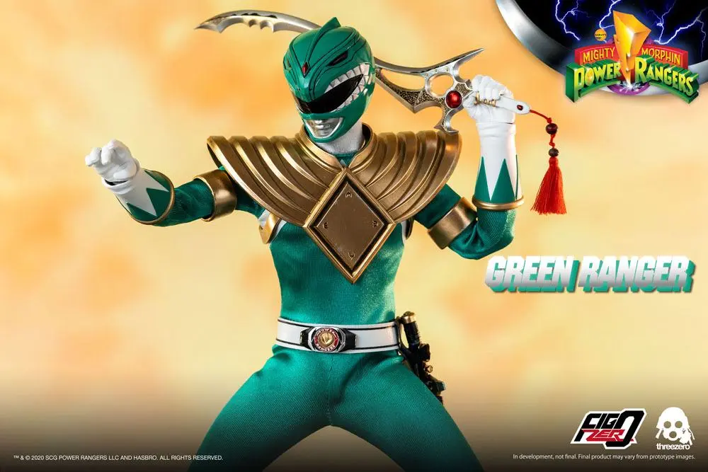 Mighty Morphin Power Rangers FigZero Actionfigur 1/6 Green Ranger 30 cm Produktfoto
