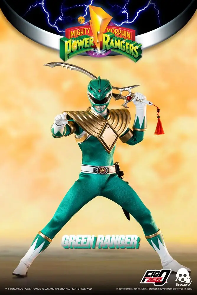 Mighty Morphin Power Rangers FigZero Actionfigur 1/6 Green Ranger 30 cm Produktfoto
