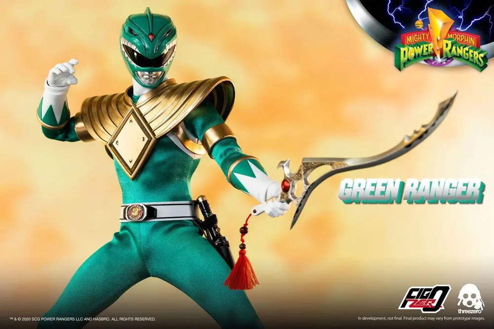 Mighty Morphin Power Rangers FigZero Actionfigur 1/6 Green Ranger 30 cm Produktfoto