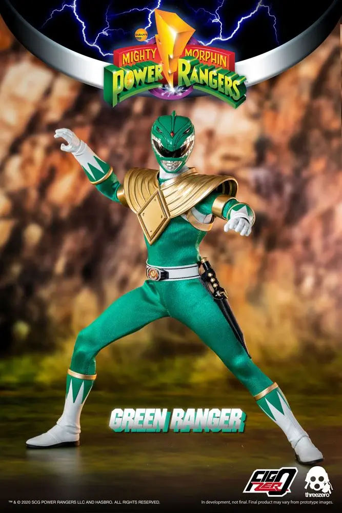 Mighty Morphin Power Rangers FigZero Actionfigur 1/6 Green Ranger 30 cm Produktfoto
