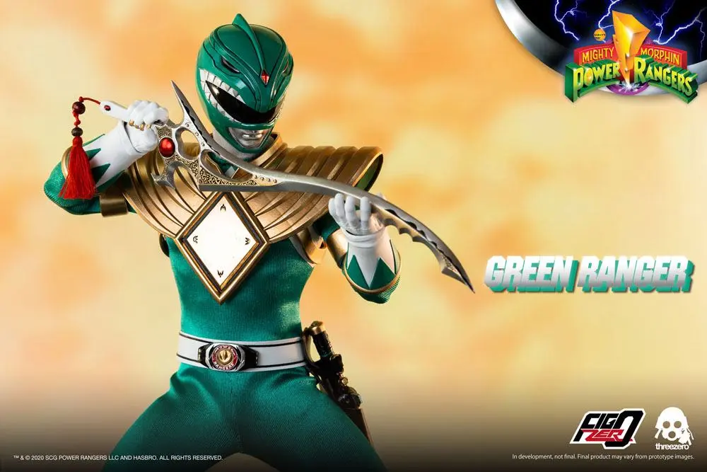 Mighty Morphin Power Rangers FigZero Actionfigur 1/6 Green Ranger 30 cm Produktfoto
