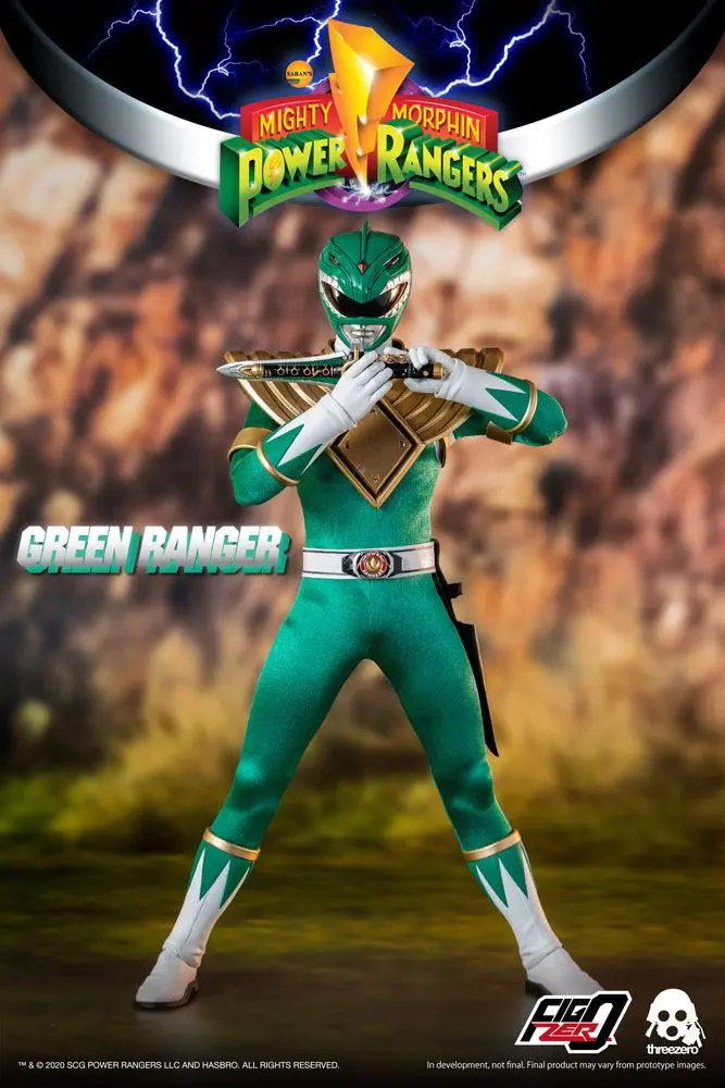 Mighty Morphin Power Rangers FigZero Actionfigur 1/6 Green Ranger 30 cm Produktfoto