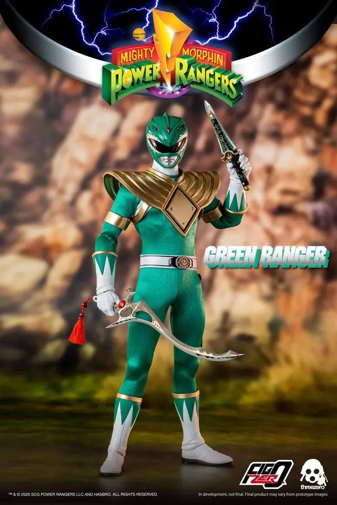 Mighty Morphin Power Rangers FigZero Actionfigur 1/6 Green Ranger 30 cm Produktfoto