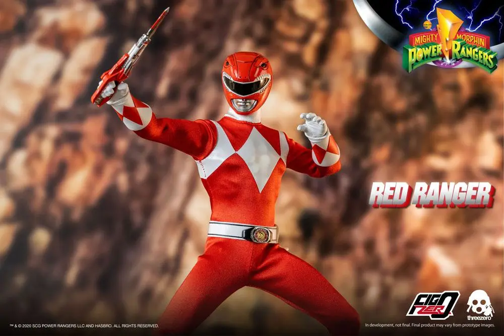 Mighty Morphin Power Rangers FigZero Actionfigur 1/6 Red Ranger 30 cm Produktfoto
