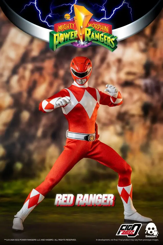 Mighty Morphin Power Rangers FigZero Actionfigur 1/6 Red Ranger 30 cm Produktfoto