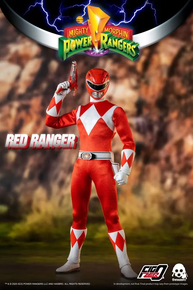 Mighty Morphin Power Rangers FigZero Actionfigur 1/6 Red Ranger 30 cm Produktfoto