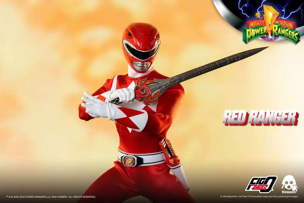 Mighty Morphin Power Rangers FigZero Actionfigur 1/6 Red Ranger 30 cm Produktfoto