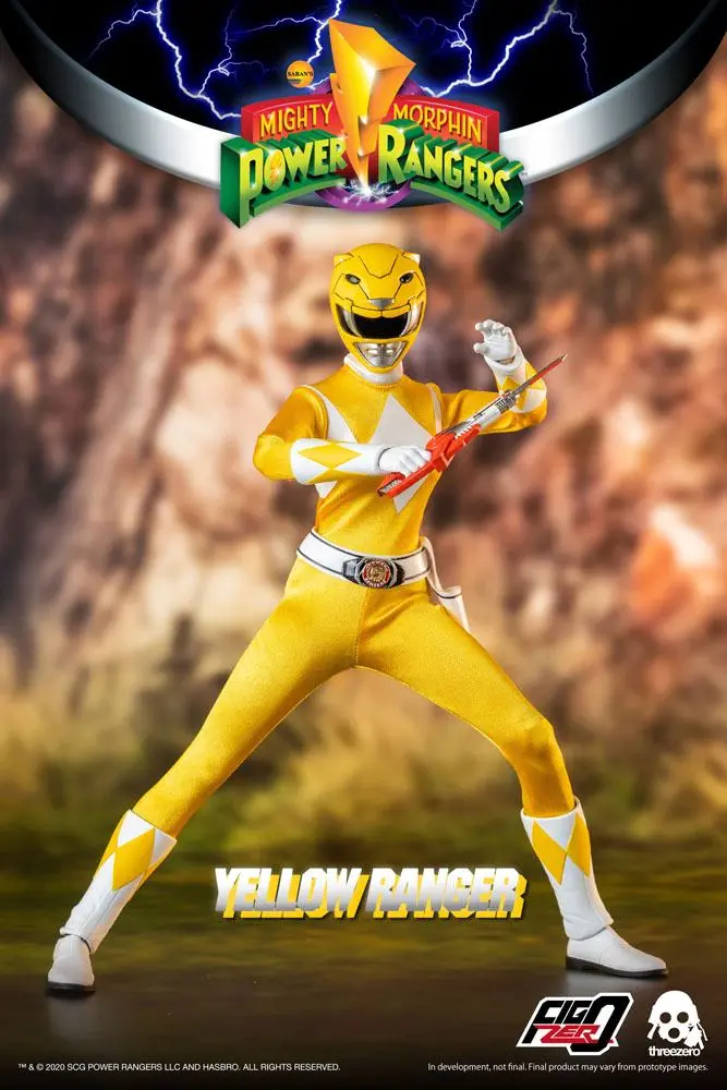 Mighty Morphin Power Rangers FigZero Actionfigur 1/6 Yellow Ranger 30 cm termékfotó