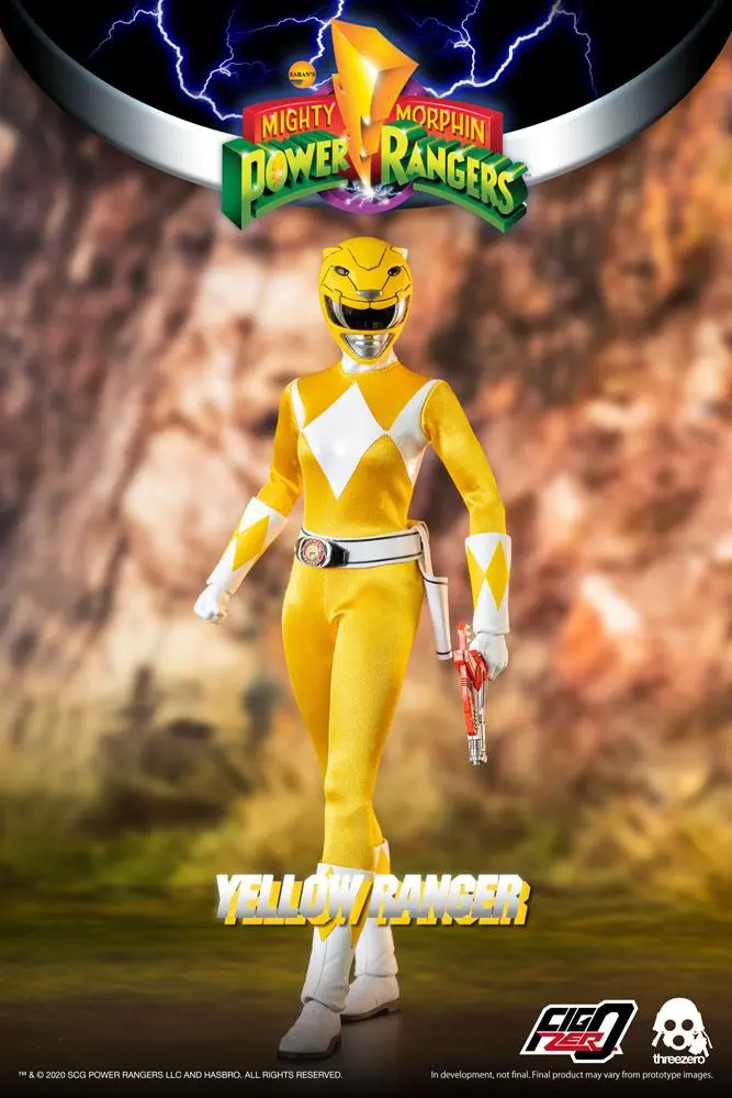 Mighty Morphin Power Rangers FigZero Actionfigur 1/6 Yellow Ranger 30 cm termékfotó