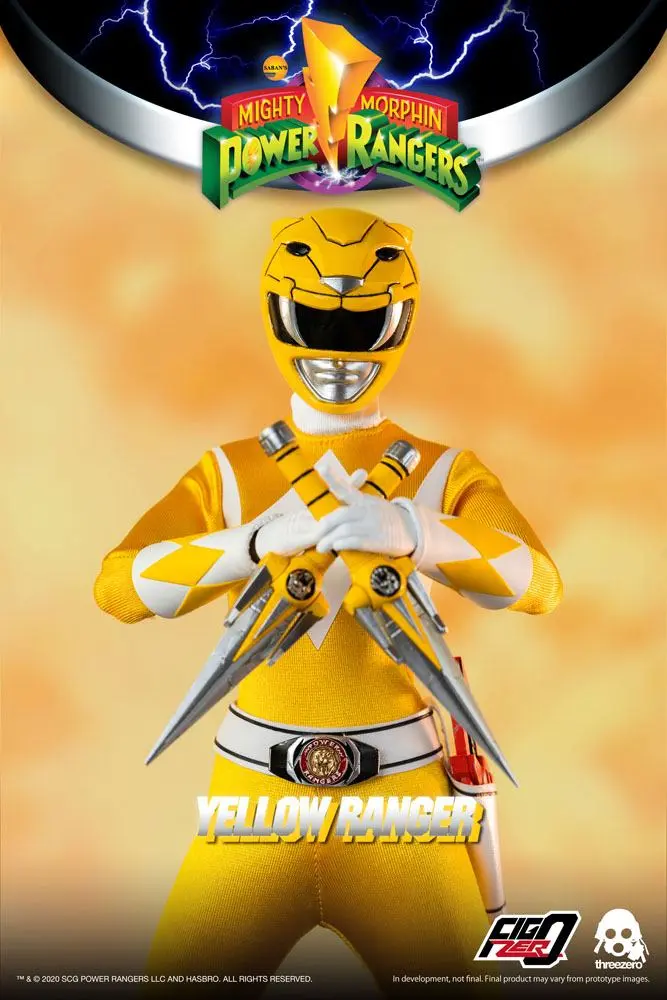 Mighty Morphin Power Rangers FigZero Actionfigur 1/6 Yellow Ranger 30 cm termékfotó