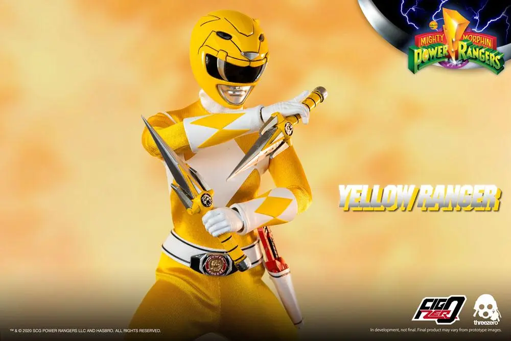 Mighty Morphin Power Rangers FigZero Actionfigur 1/6 Yellow Ranger 30 cm termékfotó