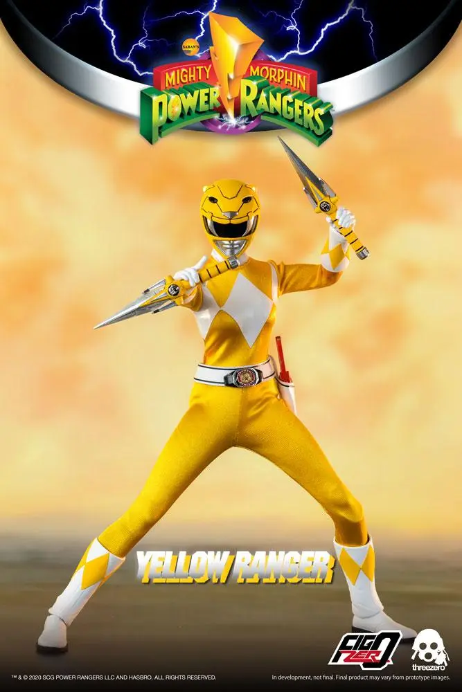 Mighty Morphin Power Rangers FigZero Actionfigur 1/6 Yellow Ranger 30 cm termékfotó