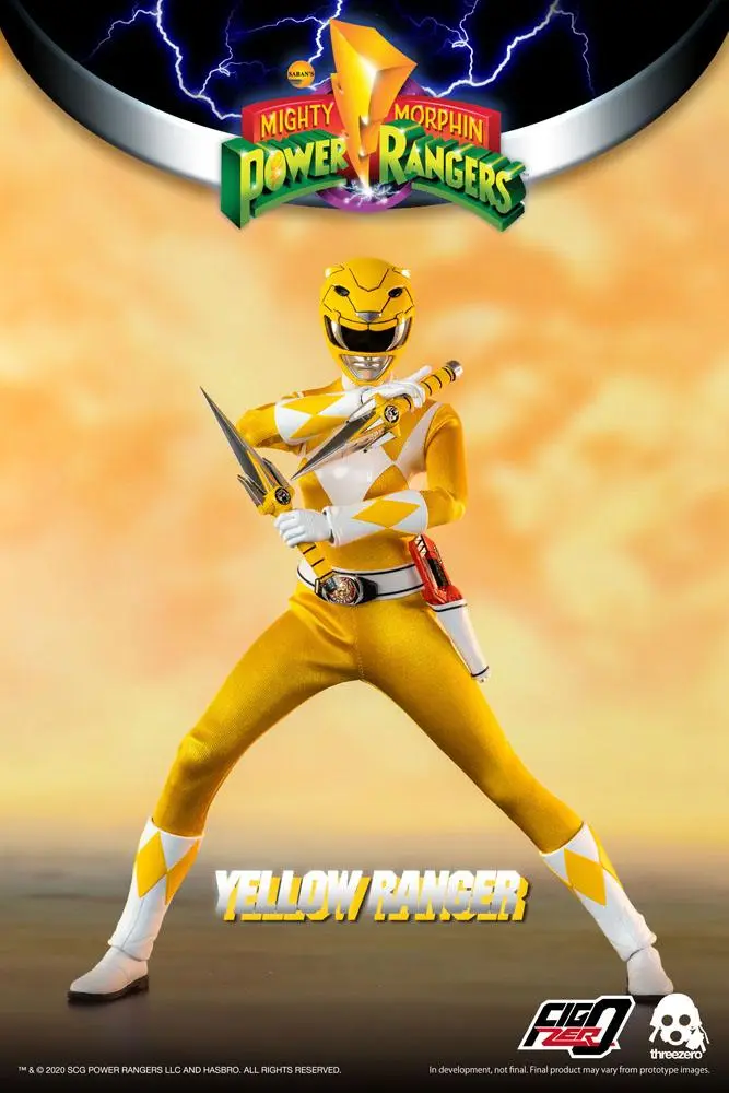 Mighty Morphin Power Rangers FigZero Actionfigur 1/6 Yellow Ranger 30 cm termékfotó