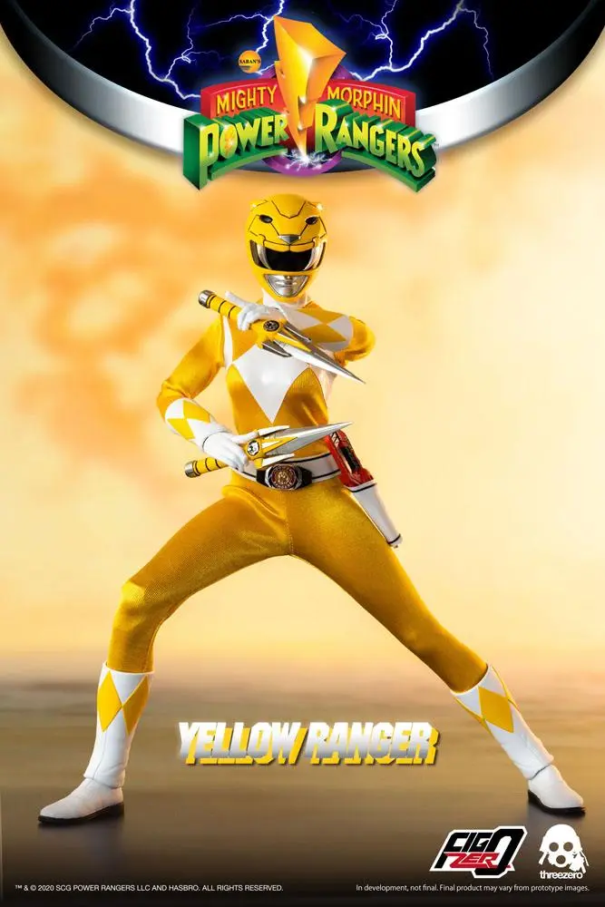 Mighty Morphin Power Rangers FigZero Actionfigur 1/6 Yellow Ranger 30 cm termékfotó