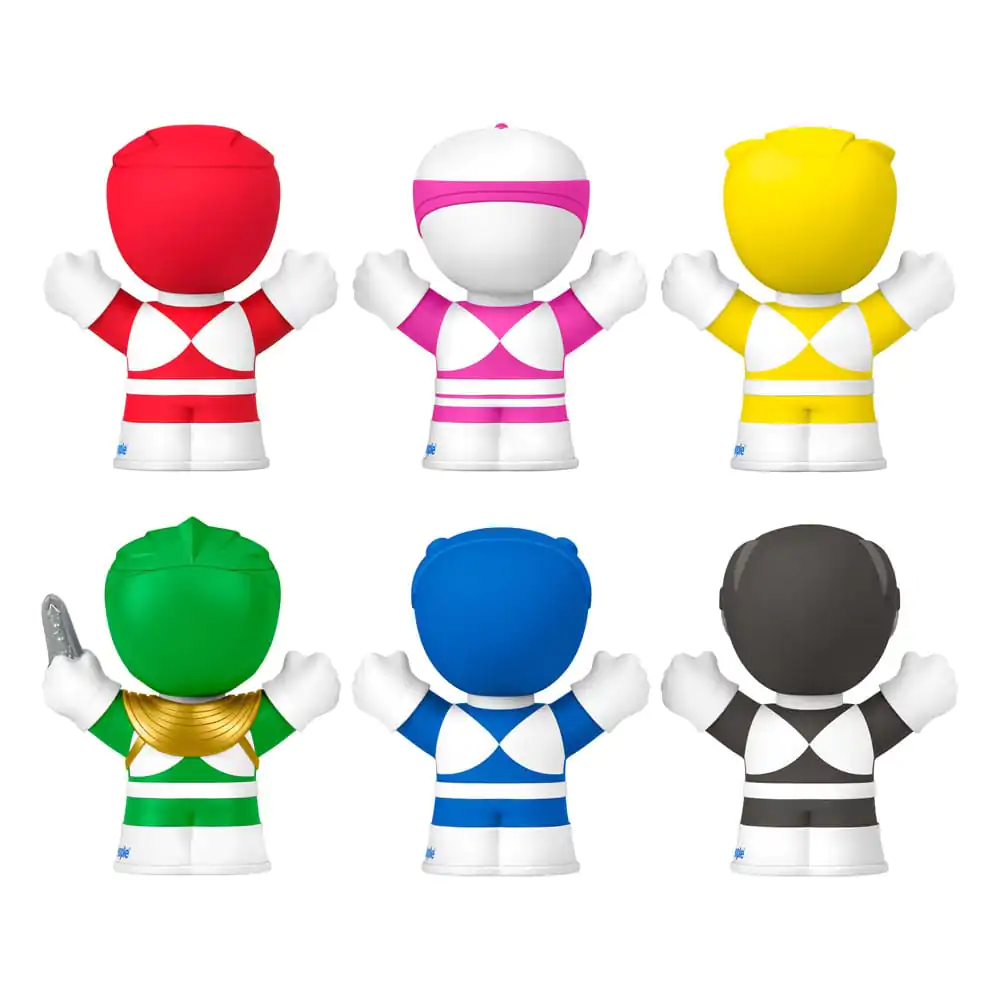 Mighty Morphin Power Rangers Fisher-Price Little People Collector Mini Figuren 6er-Pack 7 cm Produktfoto