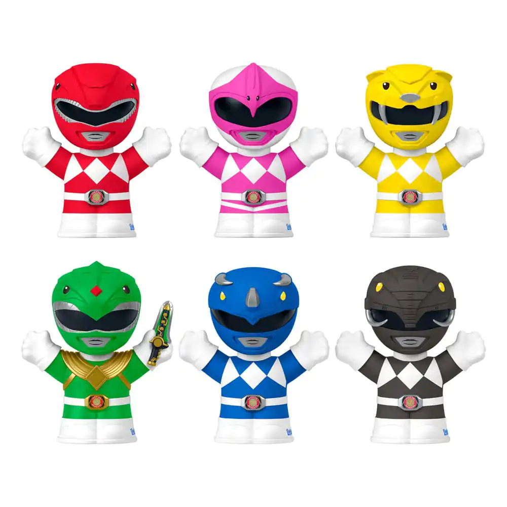 Mighty Morphin Power Rangers Fisher-Price Little People Collector Mini Figuren 6er-Pack 7 cm Produktfoto