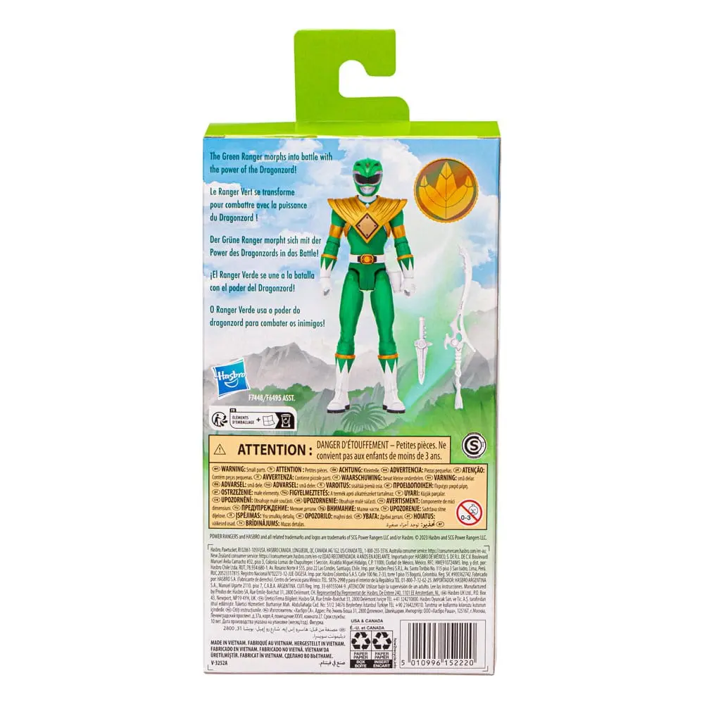 Mighty Morphin Power Rangers Actionfigur Green Ranger 15 cm Produktfoto