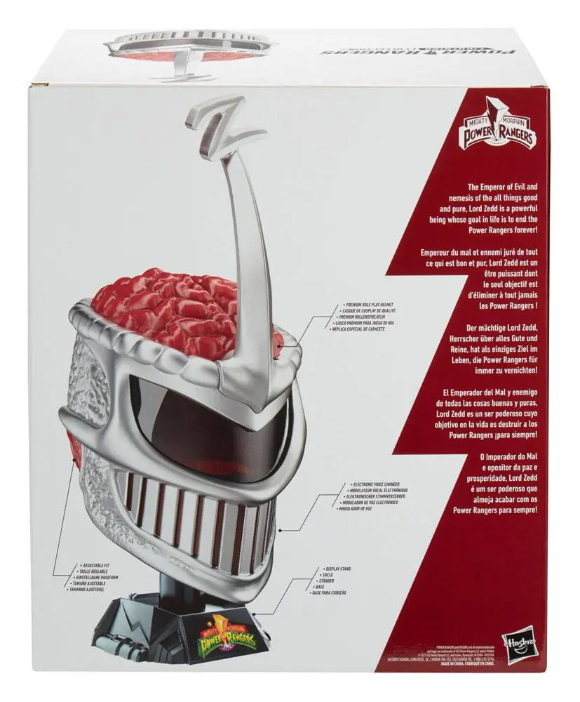 Mighty Morphin Power Rangers Lightning Collection Elektronischer Helm Lord Zedd termékfotó