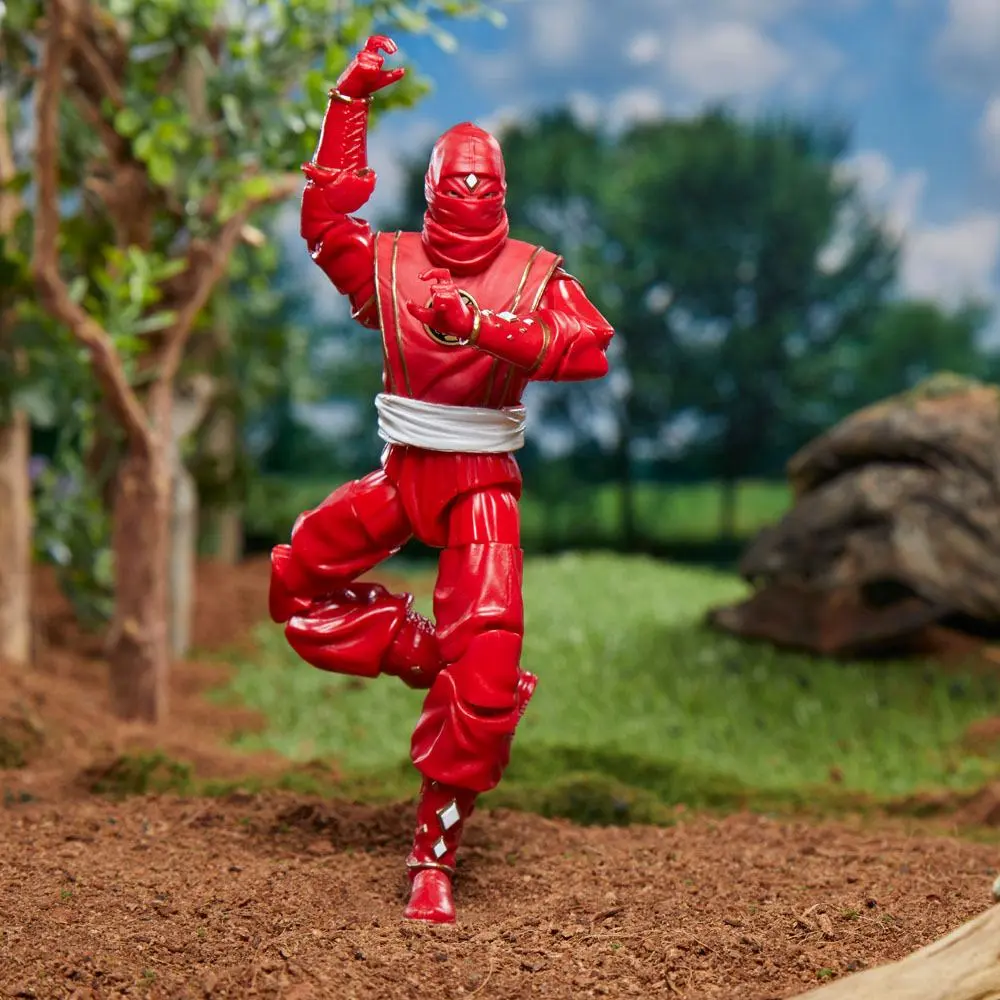 Mighty Morphin Power Rangers Lightning Collection Actionfigur Ninja Red Ranger 15 cm Produktfoto