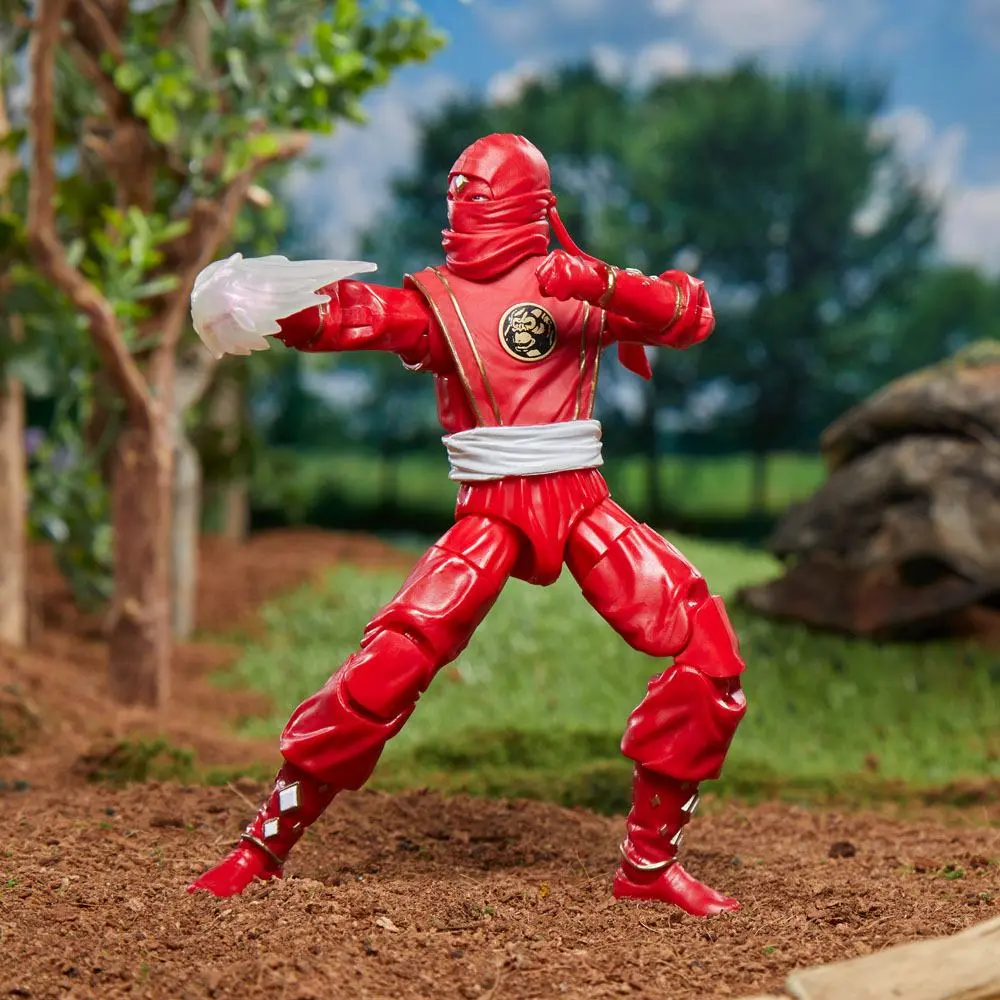 Mighty Morphin Power Rangers Lightning Collection Actionfigur Ninja Red Ranger 15 cm Produktfoto