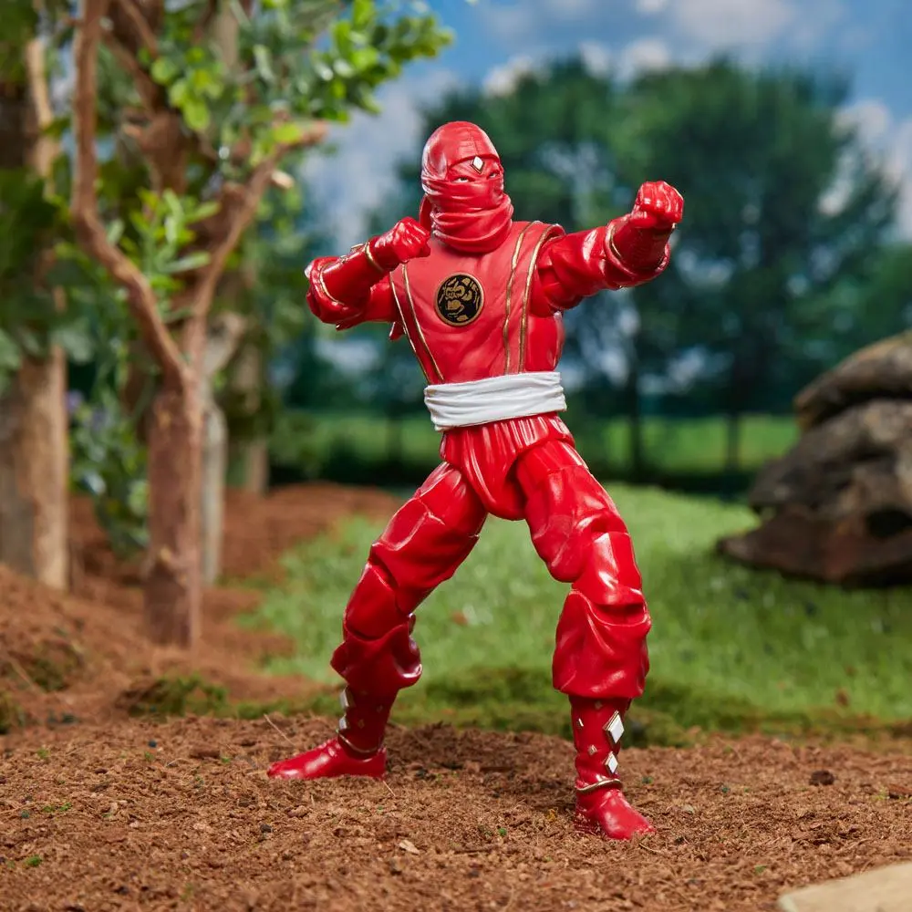 Mighty Morphin Power Rangers Lightning Collection Actionfigur Ninja Red Ranger 15 cm Produktfoto