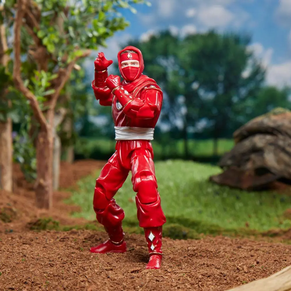 Mighty Morphin Power Rangers Lightning Collection Actionfigur Ninja Red Ranger 15 cm Produktfoto