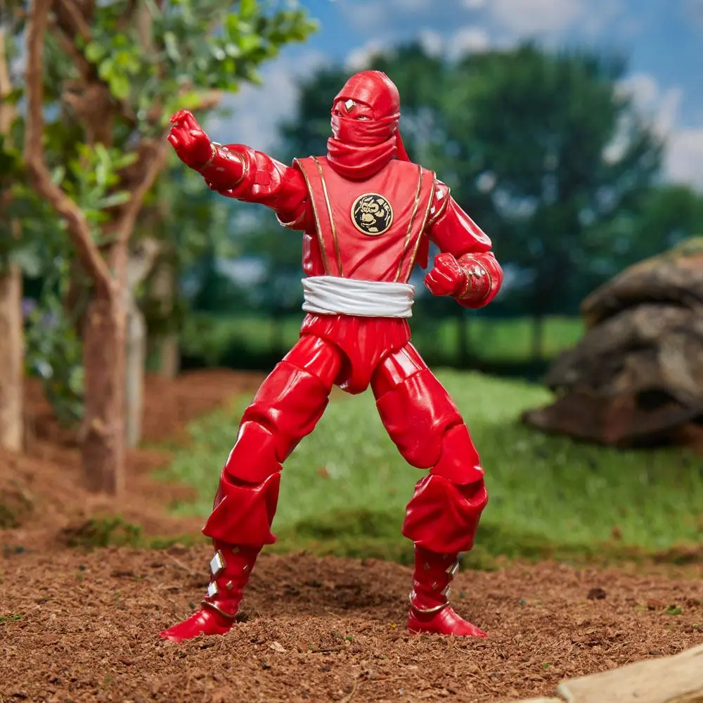 Mighty Morphin Power Rangers Lightning Collection Actionfigur Ninja Red Ranger 15 cm Produktfoto